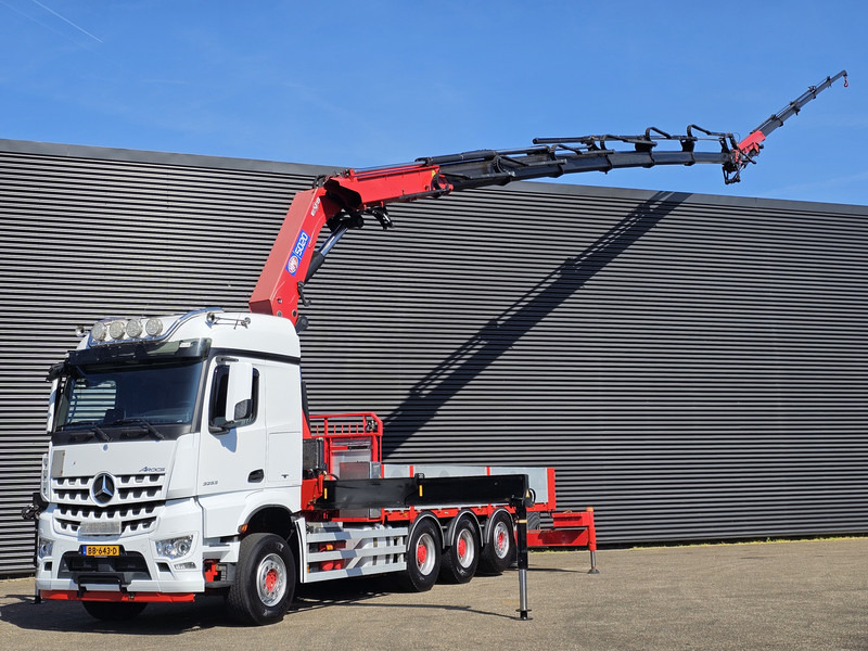 Mercedes-Benz AROCS 2553 / 8X4-4 / HMF 50TM CRANE / KRAN + JIB - Kamion sa dizalicom: slika 1 Mercedes-Benz AROCS 2553 / 8X4-4 / HMF 50TM CRANE / KRAN + JIB - Kamion sa dizalicom: slika 1