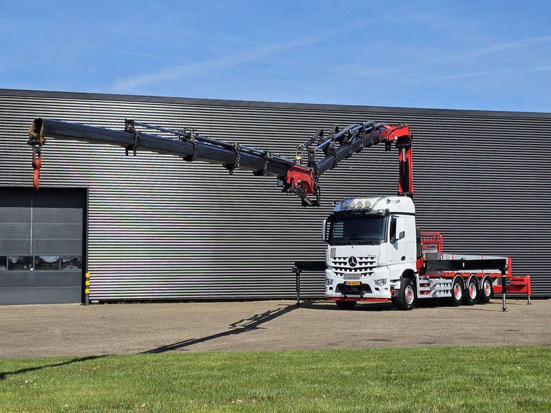 Mercedes-Benz AROCS 2553 / 8X4-4 / HMF 50TM CRANE / KRAN + JIB - Kamion sa tovarnim sandukom, Kamion sa dizalicom: slika 4 Mercedes-Benz AROCS 2553 / 8X4-4 / HMF 50TM CRANE / KRAN + JIB - Kamion sa tovarnim sandukom, Kamion sa dizalicom: slika 4