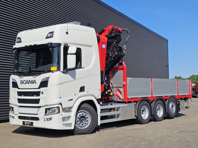 Scania 560R / HMF 50 t/m - JIB / LIER - Kamion sa tovarnim sandukom, Kamion sa dizalicom: slika 5 Scania 560R / HMF 50 t/m - JIB / LIER - Kamion sa tovarnim sandukom, Kamion sa dizalicom: slika 5
