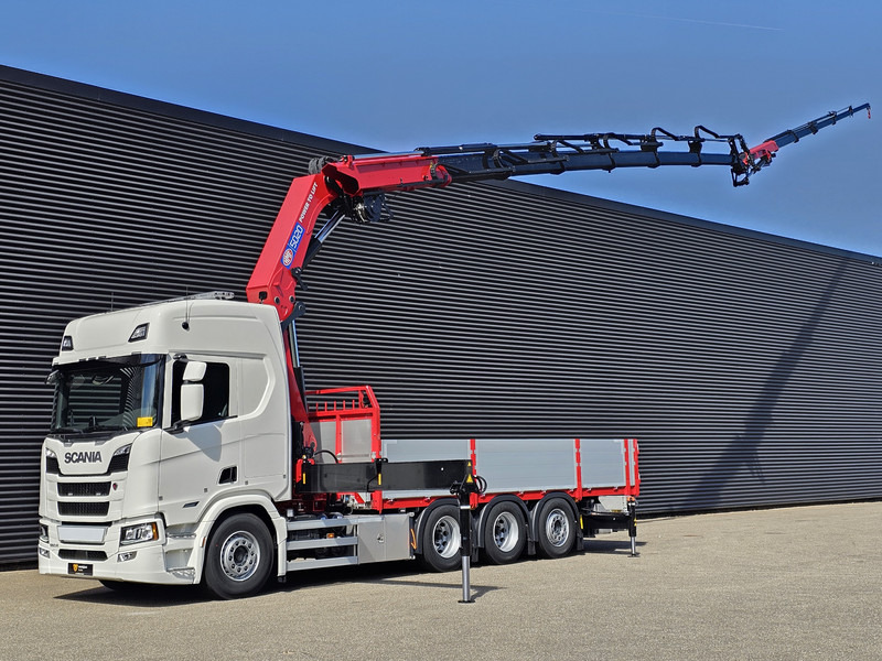 Scania 560R / HMF 50 t/m - JIB / LIER - Kamion sa dizalicom: slika 1 Scania 560R / HMF 50 t/m - JIB / LIER - Kamion sa dizalicom: slika 1