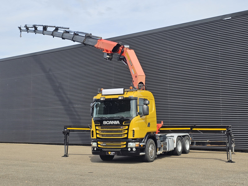 Scania G400 6x2 / PALFINGER PK 60002 / WINCH / BALLAST - Kamion sa tovarnim sandukom, Kamion sa dizalicom: slika 3 Scania G400 6x2 / PALFINGER PK 60002 / WINCH / BALLAST - Kamion sa tovarnim sandukom, Kamion sa dizalicom: slika 3