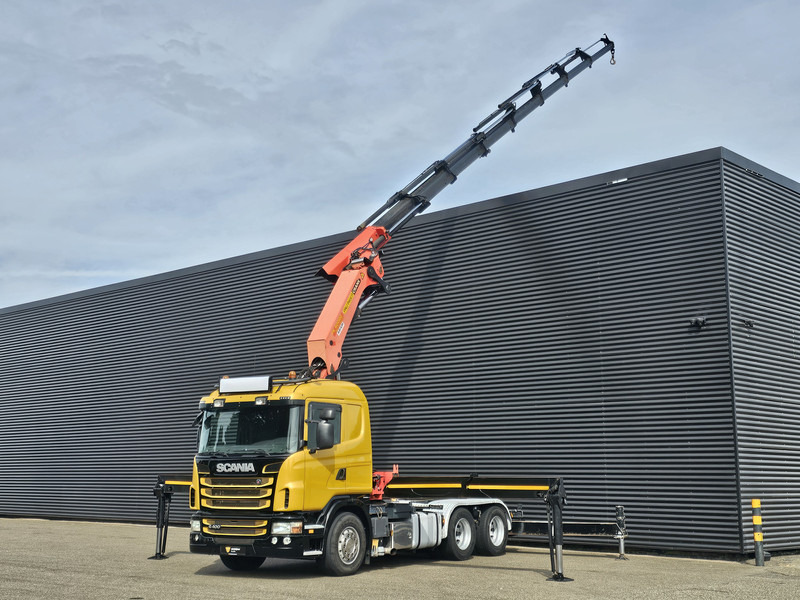 Scania G400 6x2 / PALFINGER PK 60002 / WINCH / BALLAST - Kamion sa dizalicom: slika 1 Scania G400 6x2 / PALFINGER PK 60002 / WINCH / BALLAST - Kamion sa dizalicom: slika 1