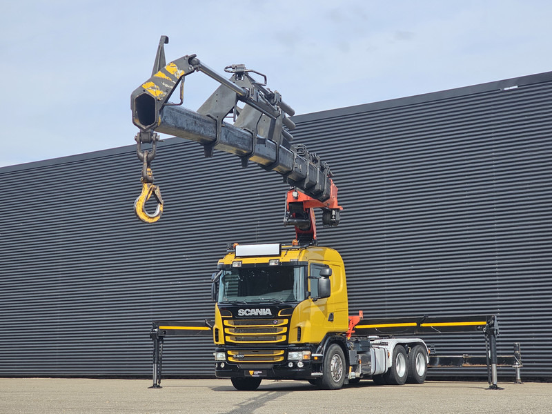 Scania G400 6x2 / PALFINGER PK 60002 / WINCH / BALLAST - Kamion sa dizalicom: slika 4 Scania G400 6x2 / PALFINGER PK 60002 / WINCH / BALLAST - Kamion sa dizalicom: slika 4