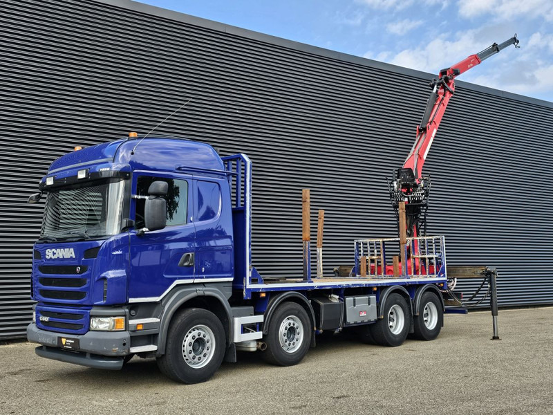 Scania G440 8x4 / RETARDER / PALFINGER-EPSILON CRANE - Kamion sa tovarnim sandukom, Kamion sa dizalicom: slika 4 Scania G440 8x4 / RETARDER / PALFINGER-EPSILON CRANE - Kamion sa tovarnim sandukom, Kamion sa dizalicom: slika 4