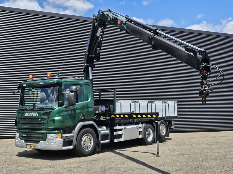 Scania P410 / 6X2-4 / 21 t/m CRANE / KRAN - Kamion sa tovarnim sandukom, Kamion sa dizalicom: slika 2 Scania P410 / 6X2-4 / 21 t/m CRANE / KRAN - Kamion sa tovarnim sandukom, Kamion sa dizalicom: slika 2