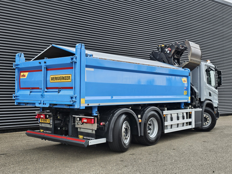 Scania P420 6x2-4 / HMF Z KRAAN / 2 KANTEN KIPPER - Istovarivač, Kamion sa dizalicom: slika 5 Scania P420 6x2-4 / HMF Z KRAAN / 2 KANTEN KIPPER - Istovarivač, Kamion sa dizalicom: slika 5