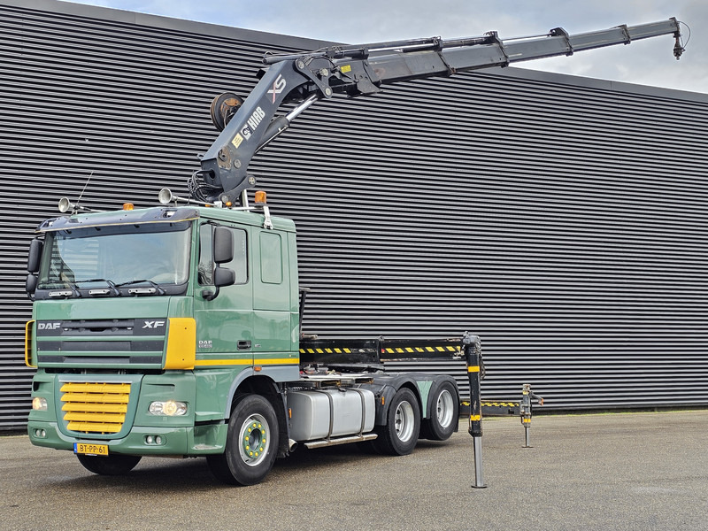 DAF XF 105.460 6X2 / HIAB 37 t/m CRANE / KRAN - Tegljač: slika 1 DAF XF 105.460 6X2 / HIAB 37 t/m CRANE / KRAN - Tegljač: slika 1