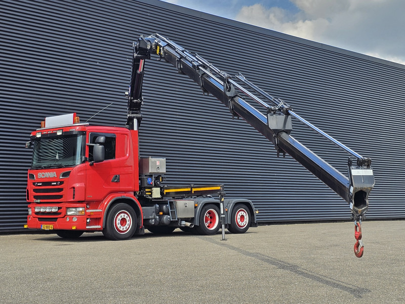 Scania G 440 A 6X2*4 / HMF 24 t/m CRANE / KRAN - Tegljač: slika 4 Scania G 440 A 6X2*4 / HMF 24 t/m CRANE / KRAN - Tegljač: slika 4