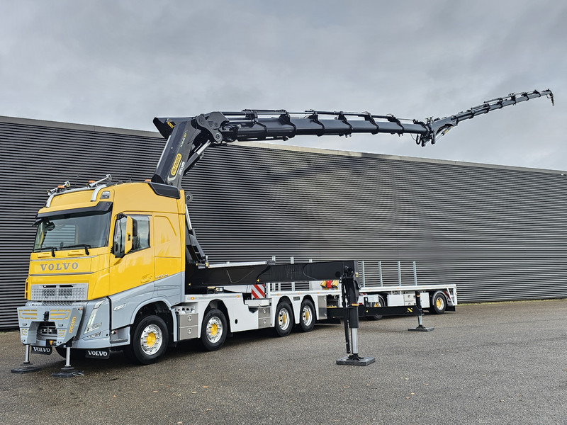 Volvo FH 540 8x4 / PALFINGER 165 TEC 7 + PJ300 / WINCH - Kamion sa dizalicom: slika 1 Volvo FH 540 8x4 / PALFINGER 165 TEC 7 + PJ300 / WINCH - Kamion sa dizalicom: slika 1