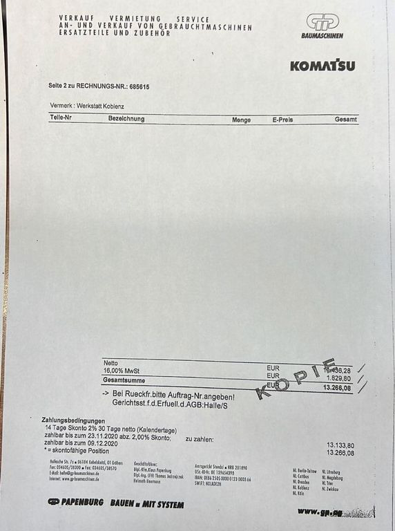 Komatsu PC228USLC 23200 Kg 107 Kw Komatsu PC228USLC 23200 Kg 107 Kw - Bager guseničar: slika 5 Komatsu PC228USLC 23200 Kg 107 Kw Komatsu PC228USLC 23200 Kg 107 Kw - Bager guseničar: slika 5