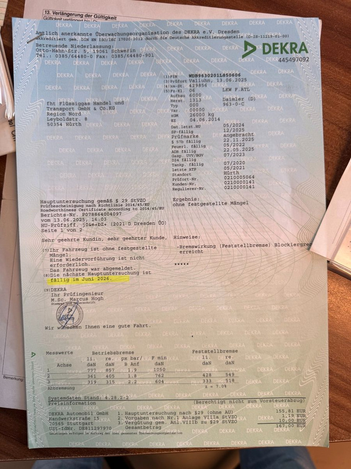 Mercedes-Benz 2536 ADR Valid & kipphydraulik für Gastank - Kamion cisterna: slika 4 Mercedes-Benz 2536 ADR Valid & kipphydraulik für Gastank - Kamion cisterna: slika 4