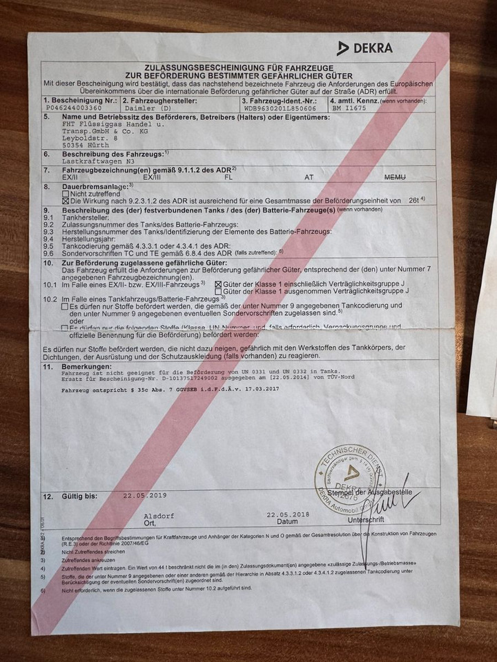 Mercedes-Benz 2536 ADR Valid & kipphydraulik für Gastank - Kamion cisterna: slika 5 Mercedes-Benz 2536 ADR Valid & kipphydraulik für Gastank - Kamion cisterna: slika 5