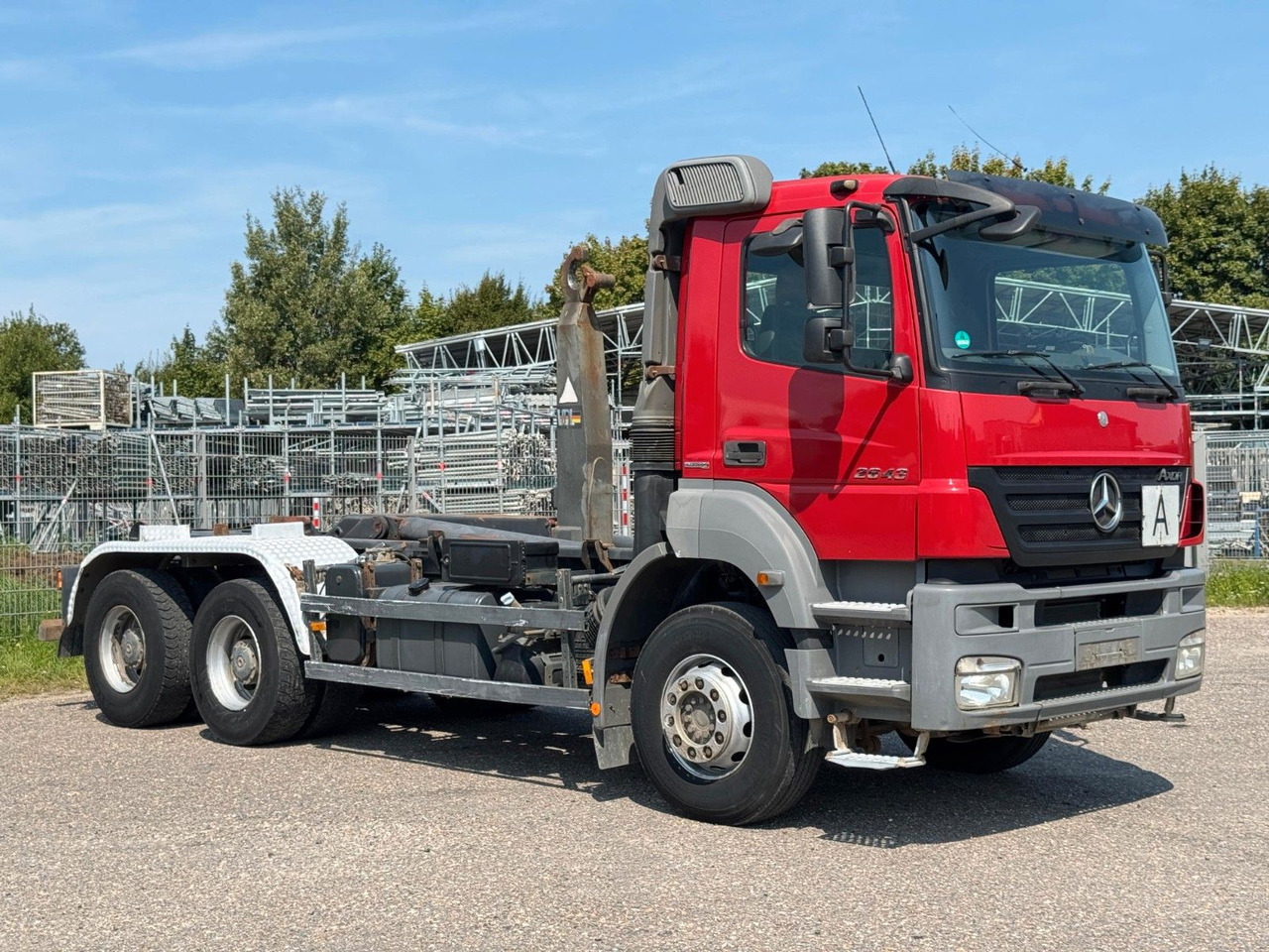 Mercedes-Benz 2643 6x4 VDL hydr. Federstütze | Klima | 6,5m - Kamion sa hidrauličnom kukom: slika 4 Mercedes-Benz 2643 6x4 VDL hydr. Federstütze | Klima | 6,5m - Kamion sa hidrauličnom kukom: slika 4