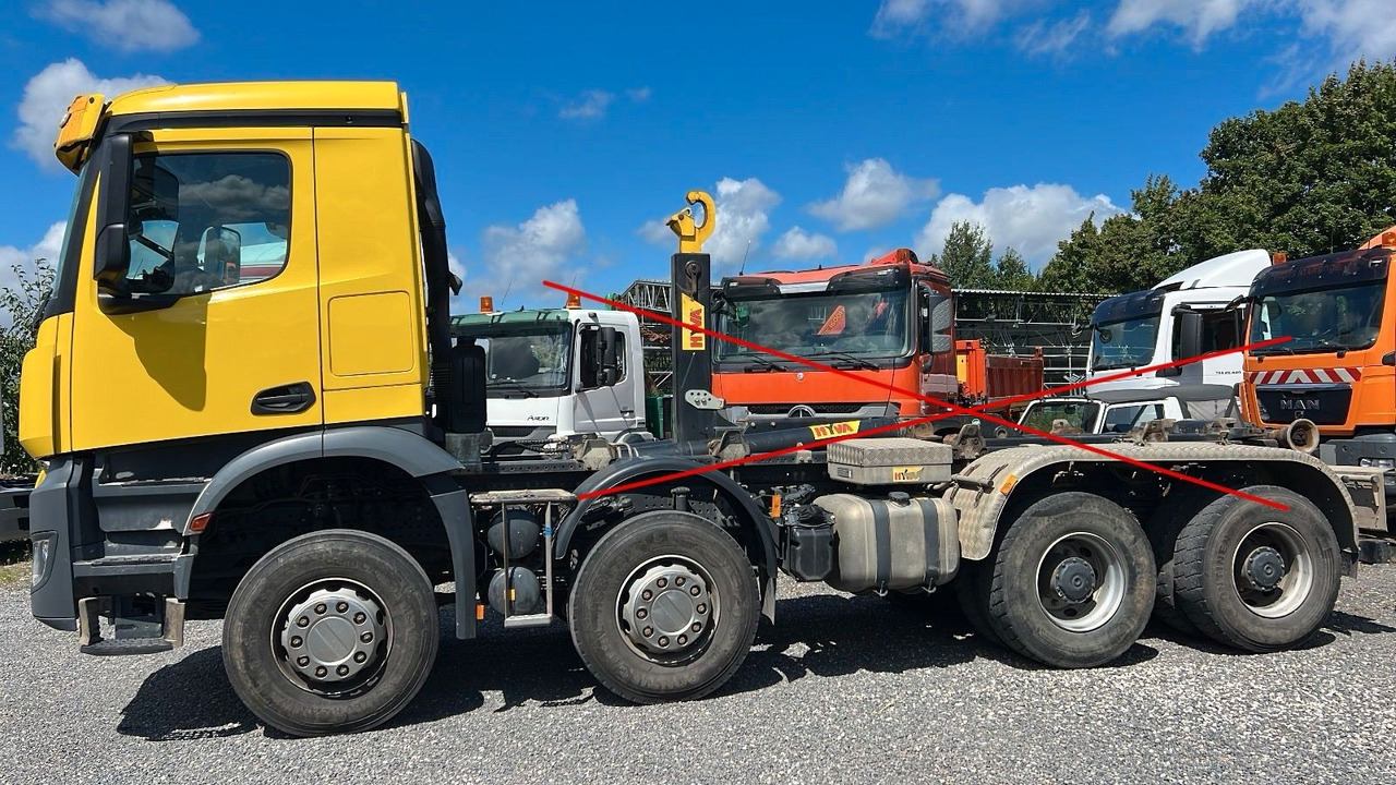 Mercedes-Benz 3542 8x4 Fahrgestell / Chassis - Kamion sa golom šasijom i zatvorenom kabinom: slika 2 Mercedes-Benz 3542 8x4 Fahrgestell / Chassis - Kamion sa golom šasijom i zatvorenom kabinom: slika 2