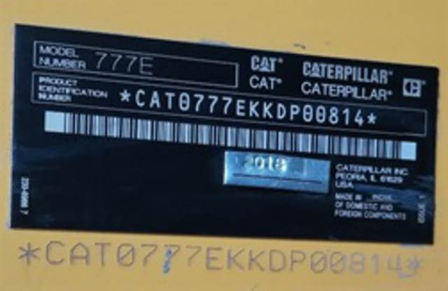 CAT 777E - Kiper sa krutom šasijom/ Kiper za kamen: slika 4 CAT 777E - Kiper sa krutom šasijom/ Kiper za kamen: slika 4