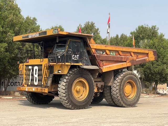 CAT 777D - Kiper sa krutom šasijom/ Kiper za kamen: slika 1 CAT 777D - Kiper sa krutom šasijom/ Kiper za kamen: slika 1