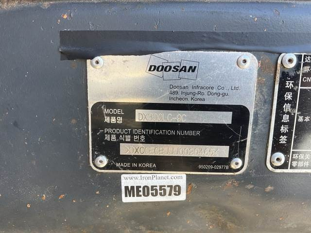 Doosan DX300LC-9C - Bager guseničar: slika 5 Doosan DX300LC-9C - Bager guseničar: slika 5