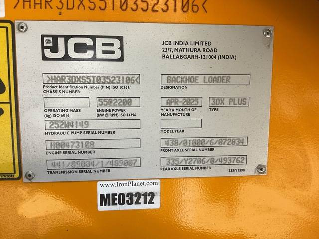 JCB 3DX - Bager utovarivač: slika 5 JCB 3DX - Bager utovarivač: slika 5