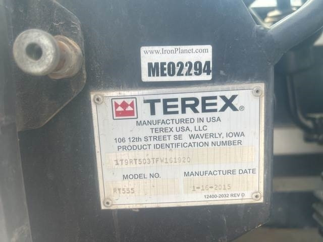 Terex RT555 - Autokran za teške terene: slika 5 Terex RT555 - Autokran za teške terene: slika 5
