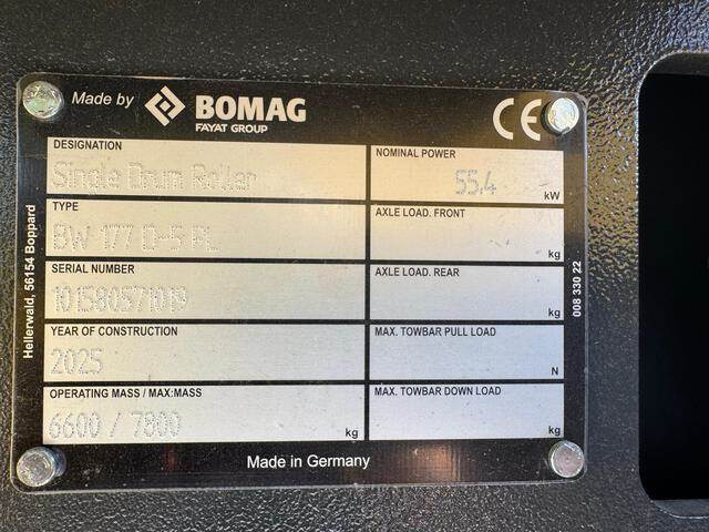 Bomag BW177D-5 PL - Kompaktor: slika 5 Bomag BW177D-5 PL - Kompaktor: slika 5