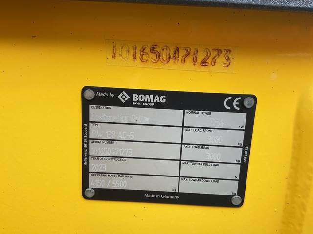 Bomag BW138AC-5 - Kombinovani valjak: slika 5 Bomag BW138AC-5 - Kombinovani valjak: slika 5