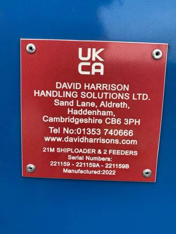 David Harrison Handling Solutions Ltd 21M Shiploader - Druga mašina: slika 4 David Harrison Handling Solutions Ltd 21M Shiploader - Druga mašina: slika 4