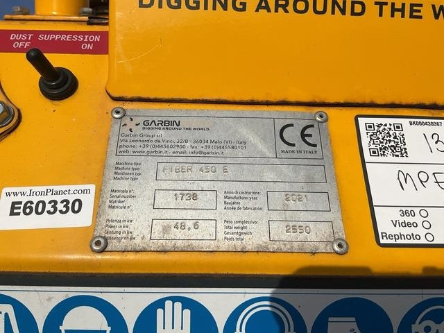 Garbin Fiber 450E - Rovokopač: slika 5 Garbin Fiber 450E - Rovokopač: slika 5