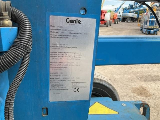 Genie Z45/25J - Zglobna platforma: slika 5 Genie Z45/25J - Zglobna platforma: slika 5