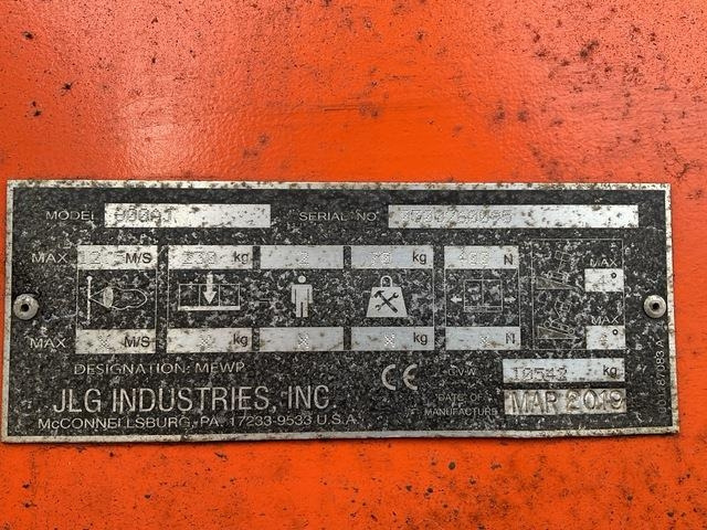 JLG 600AJ - Zglobna platforma: slika 5 JLG 600AJ - Zglobna platforma: slika 5