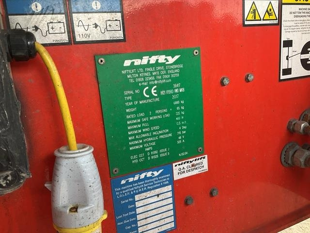 Niftylift HR21 - Zglobna platforma: slika 5 Niftylift HR21 - Zglobna platforma: slika 5