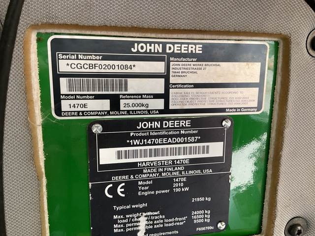 John Deere 1470E - Kombajn za šumarstvo: slika 5 John Deere 1470E - Kombajn za šumarstvo: slika 5