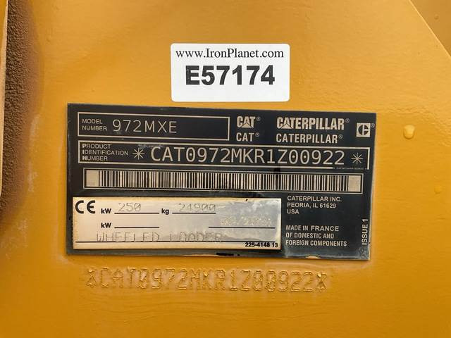 CAT 972M XE - Utovarivač točkaš: slika 5 CAT 972M XE - Utovarivač točkaš: slika 5