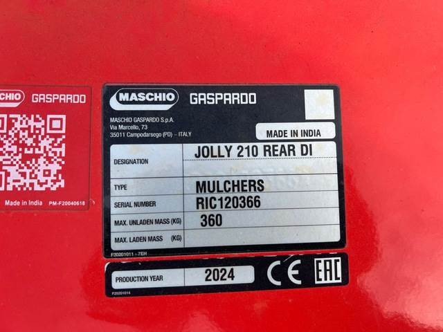 Maschio Gaspardo Jolly 210 - Baštenska kosačica: slika 5 Maschio Gaspardo Jolly 210 - Baštenska kosačica: slika 5