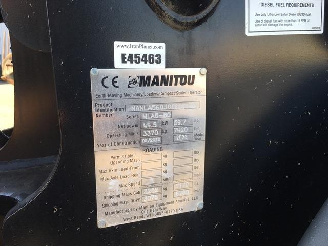 Manitou MLA5-60 H-Z - Utovarivač točkaš: slika 5 Manitou MLA5-60 H-Z - Utovarivač točkaš: slika 5