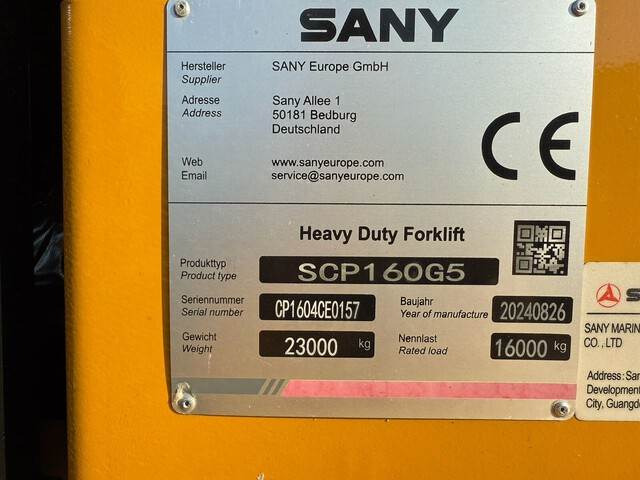 Sany SCP160G5 - Dizel viljuškar: slika 5 Sany SCP160G5 - Dizel viljuškar: slika 5