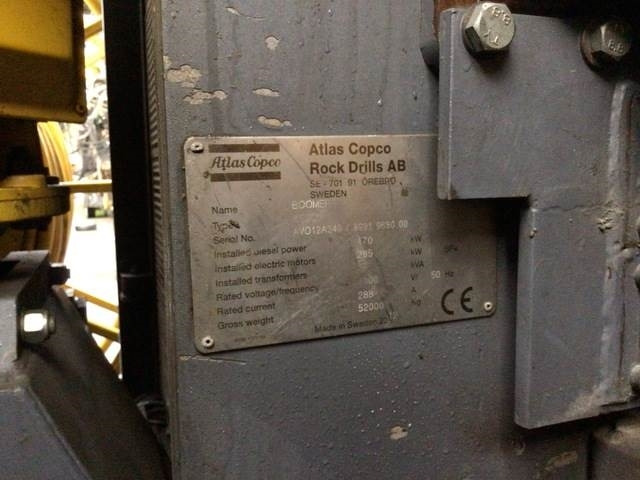 Atlas Copco XE3C - Rudarska mašina: slika 5 Atlas Copco XE3C - Rudarska mašina: slika 5