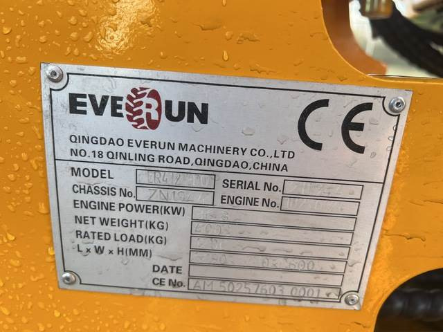 Everun ER412 Pro - Utovarivač točkaš: slika 5 Everun ER412 Pro - Utovarivač točkaš: slika 5