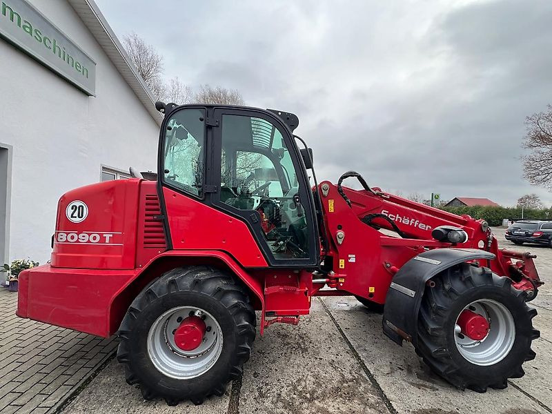 Schäffer 8090T Kabine Teleskopradlader Weidemann-HV - Teleskopski utovarivač na točkovima: slika 4 Schäffer 8090T Kabine Teleskopradlader Weidemann-HV - Teleskopski utovarivač na točkovima: slika 4