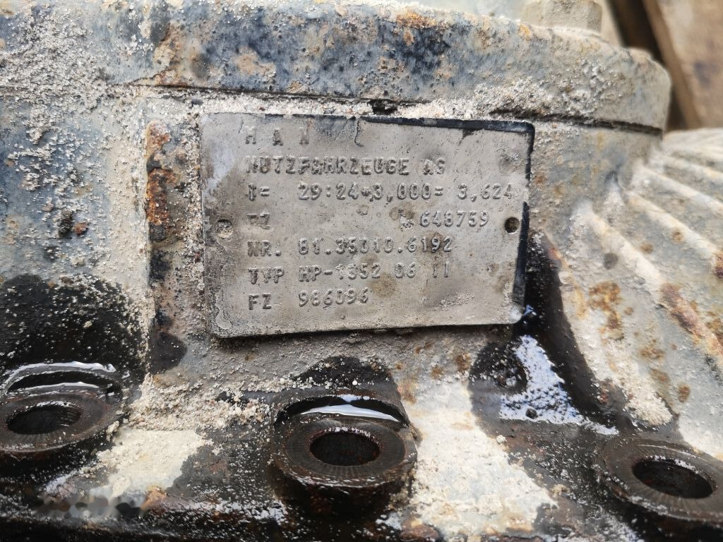 MAN HP-1352 - Diferencijalna brzina za Kamion: slika 2 MAN HP-1352 - Diferencijalna brzina za Kamion: slika 2