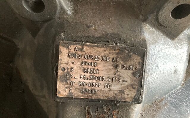 MAN HY-0925 (81.350.107169) - Diferencijalna brzina za Kamion: slika 1 MAN HY-0925 (81.350.107169) - Diferencijalna brzina za Kamion: slika 1