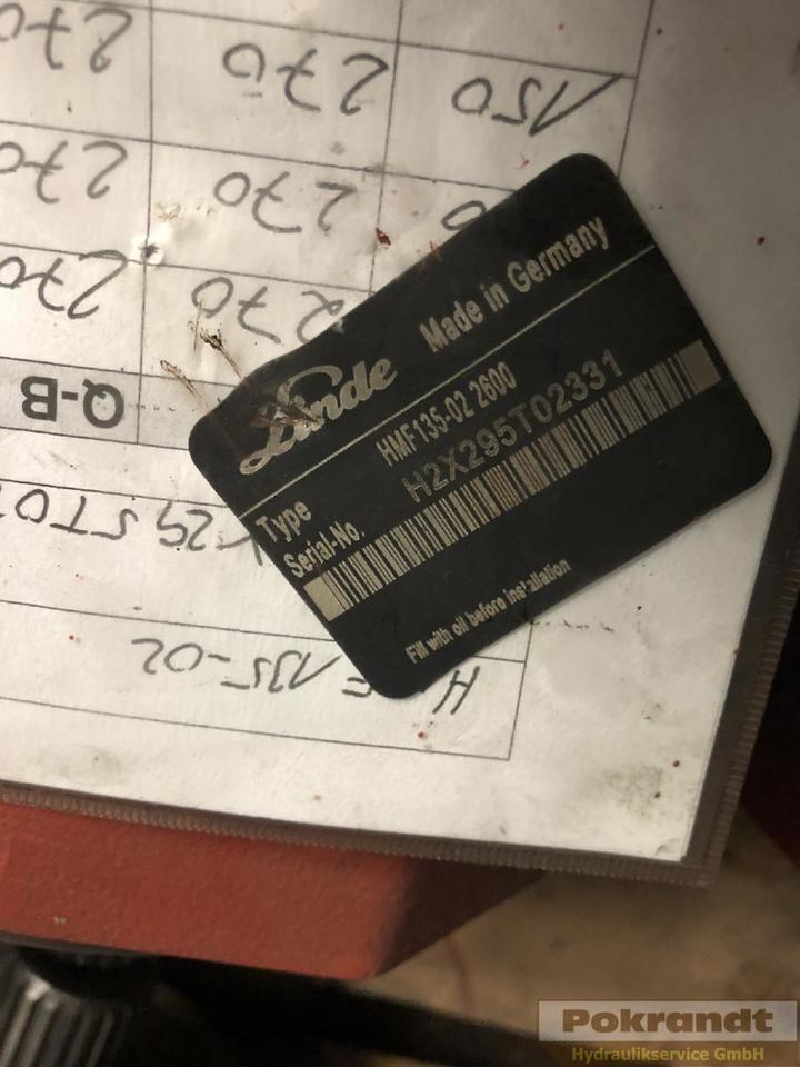 Linde HMF 135 02 2600 - Hidraulični motor: slika 2 Linde HMF 135 02 2600 - Hidraulični motor: slika 2