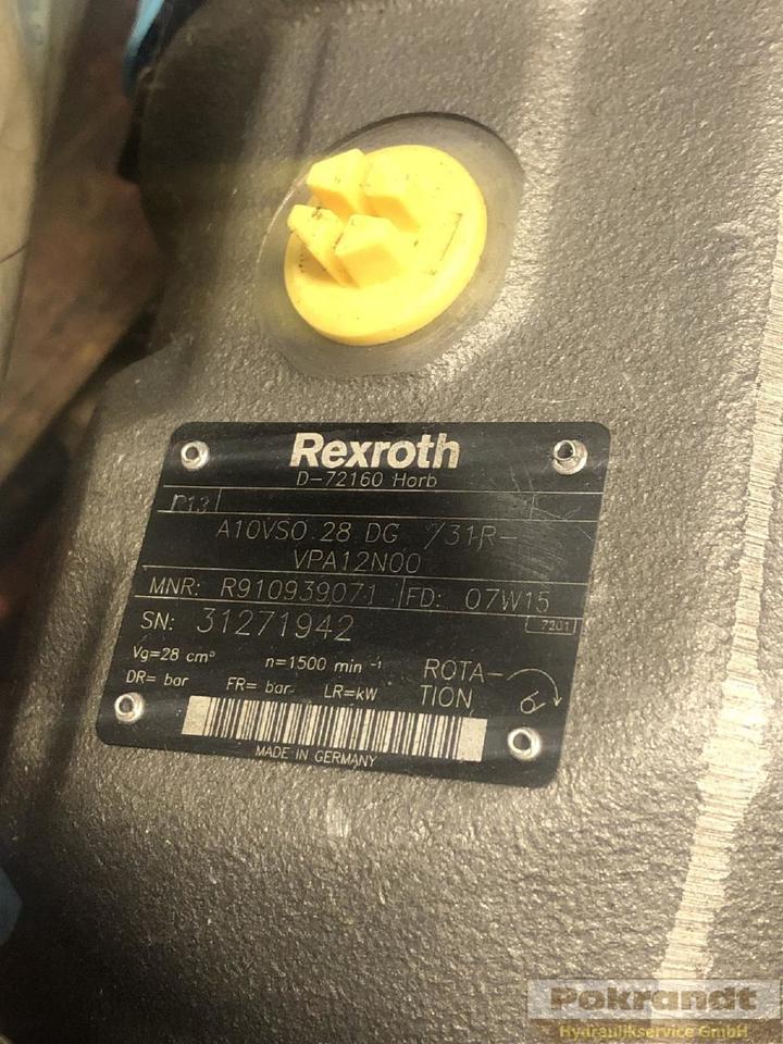 Rexroth A10VSO100DRG 31R + A10VSO28DG 31R Bosch A10VSO100DRG 31 R VPA12K25 + A10VSO28DG 31R VPA12N00 - Hidraulična pumpa: slika 3 Rexroth A10VSO100DRG 31R + A10VSO28DG 31R Bosch A10VSO100DRG 31 R VPA12K25 + A10VSO28DG 31R VPA12N00 - Hidraulična pumpa: slika 3