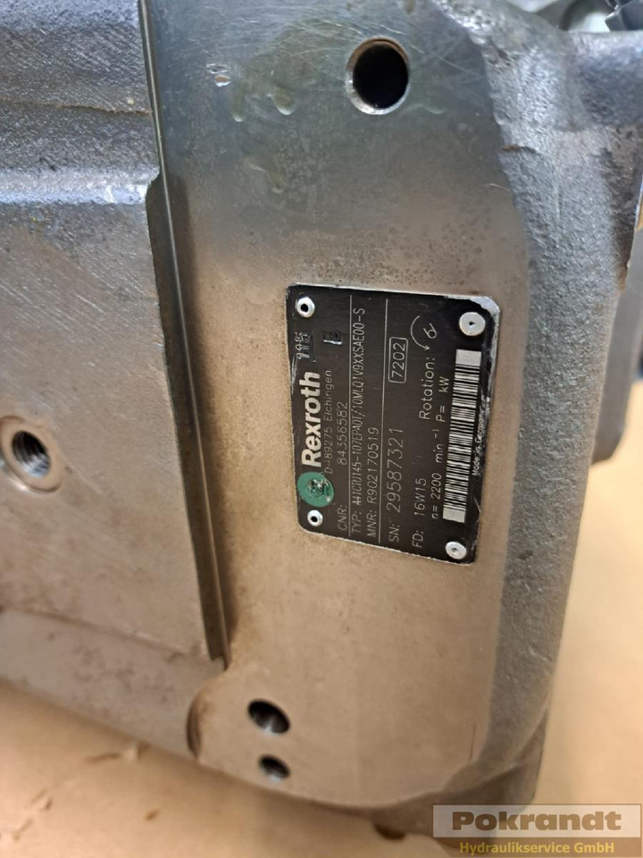 Rexroth Kompaktaggregat für ZF Getriebe A41CTU145-107EPA0T/10MLQ1V9XXSAE00-S - Transmisija za Poljoprivredna mašina: slika 2 Rexroth Kompaktaggregat für ZF Getriebe A41CTU145-107EPA0T/10MLQ1V9XXSAE00-S - Transmisija za Poljoprivredna mašina: slika 2