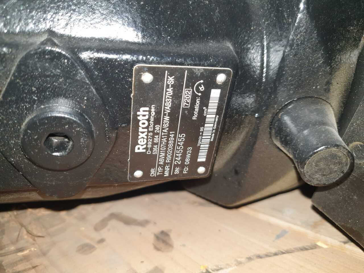 REXROTH R902088941 A6VM107HA1TA/63W-VAB370A-SK - Hidraulični motor: slika 2 REXROTH R902088941 A6VM107HA1TA/63W-VAB370A-SK - Hidraulični motor: slika 2