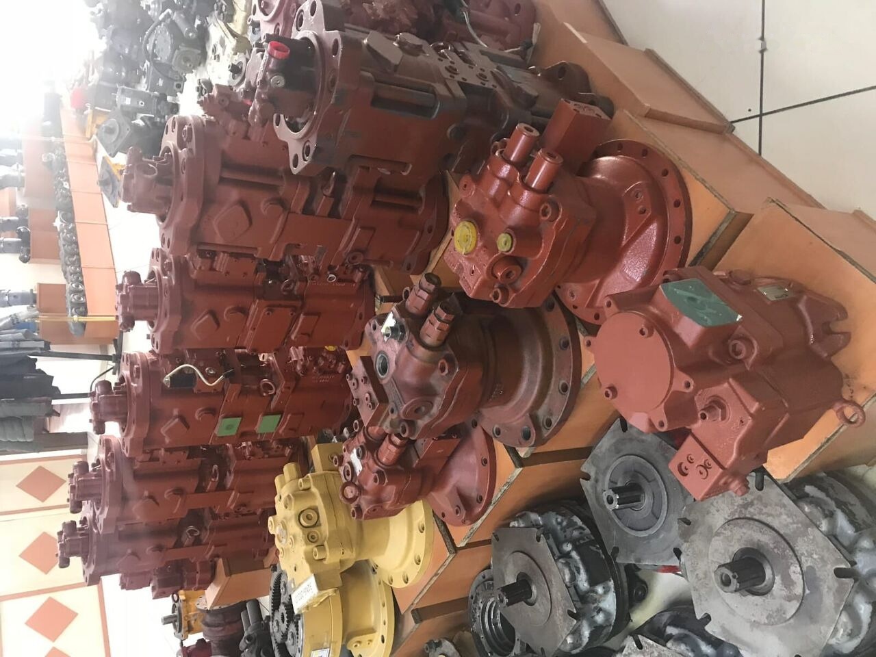 Rexroth A8VO107 for Rexroth backhoe loader for parts - Hidraulični motor za Bager utovarivač: slika 3 Rexroth A8VO107 for Rexroth backhoe loader for parts - Hidraulični motor za Bager utovarivač: slika 3