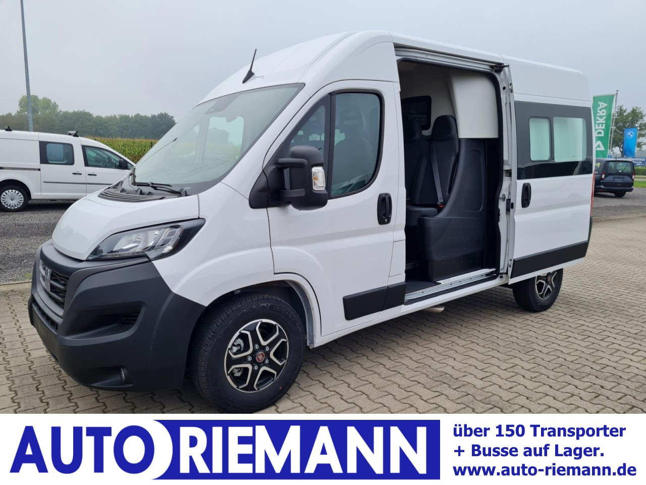 Fiat Ducato 35 Kasten Doka 7-Sitze 2x Schiebetür Maxi L2H2 - Furgon, Dostavno vozilo sa duplom kabinom: slika 1 Fiat Ducato 35 Kasten Doka 7-Sitze 2x Schiebetür Maxi L2H2 - Furgon, Dostavno vozilo sa duplom kabinom: slika 1