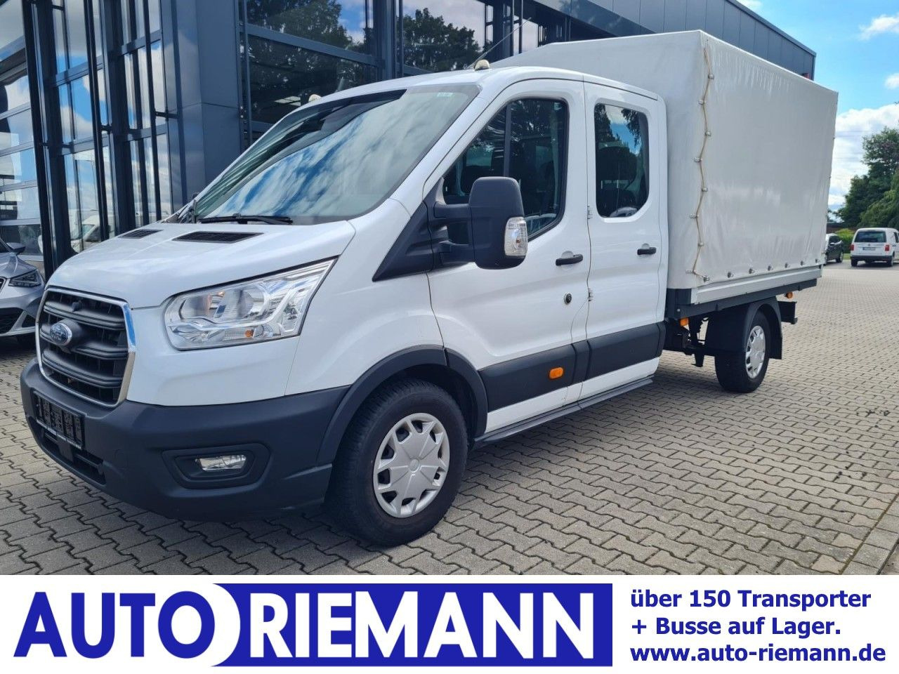 Ford Transit 350 DoKa Plane L3 Trend KLIMA TEMPOMAT - Dostavno vozilo sa ceradom, Dostavno vozilo sa duplom kabinom: slika 1 Ford Transit 350 DoKa Plane L3 Trend KLIMA TEMPOMAT - Dostavno vozilo sa ceradom, Dostavno vozilo sa duplom kabinom: slika 1