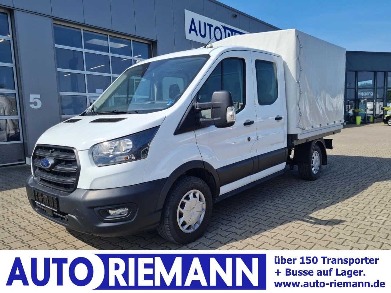 Ford Transit 350 Doka TDci Trend L2 Plane KLIMA TEMPO - Dostavno vozilo sa otvorenom sandukom, Dostavno vozilo sa duplom kabinom: slika 1 Ford Transit 350 Doka TDci Trend L2 Plane KLIMA TEMPO - Dostavno vozilo sa otvorenom sandukom, Dostavno vozilo sa duplom kabinom: slika 1