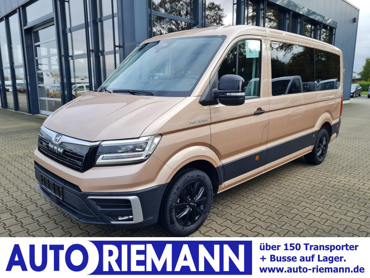 Man TGE 3.180 TDi Kombi 9 Sitze ALU KAMERA LED LEDER Sonderumbau - Minibus, Putnički kombi: slika 1 Man TGE 3.180 TDi Kombi 9 Sitze ALU KAMERA LED LEDER Sonderumbau - Minibus, Putnički kombi: slika 1