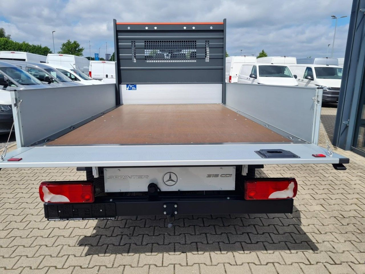 Mercedes-Benz Sprinter 315 DOKA CDI Lang L3 RWD AHK 3,5t - Dostavno vozilo sa otvorenom sandukom, Dostavno vozilo sa duplom kabinom: slika 5 Mercedes-Benz Sprinter 315 DOKA CDI Lang L3 RWD AHK 3,5t - Dostavno vozilo sa otvorenom sandukom, Dostavno vozilo sa duplom kabinom: slika 5